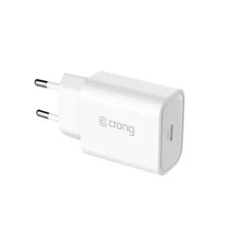 Crong USB-C putni punjač 20W Power Delivery bijeli