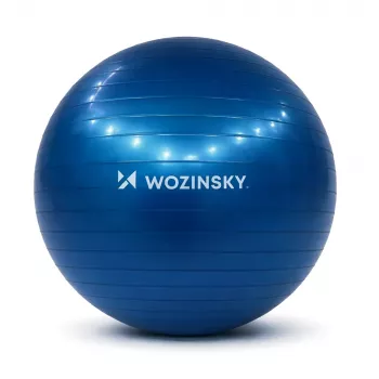 Wozinsky WGB65BL gimnastička lopta 65 cm - plava