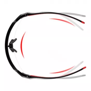 ROCKBROS Cycling Glasses Photochromic UV400 Model 10173 Black-Red