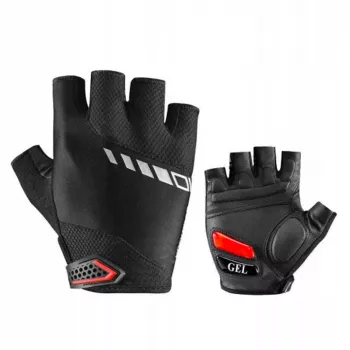 Rockbros S143-BK M biciklističke rukavice s gel jastučićima, crne