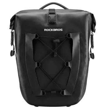 Rockbros 30140022001 vodonepropusna biciklistička torba za prtljažnik, crna