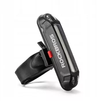 ROCKBROS A54BK stražnje biciklističko svjetlo s micro-USB kabelom - crno