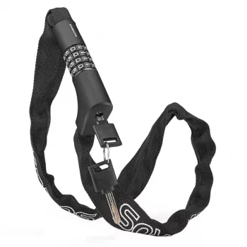 ROCKBROS 3230002001 Cable Lock with Key and Combination - Black