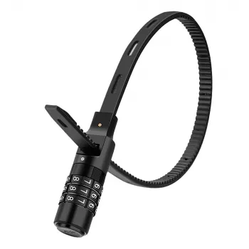 ROCKBROS Combination Cable Lock 0.5m Black 3240001001