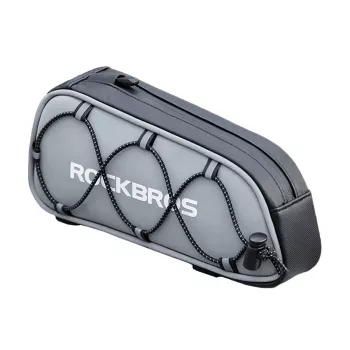 Rockbros biciklistička torba za okvir, 0,9 L, srebrna