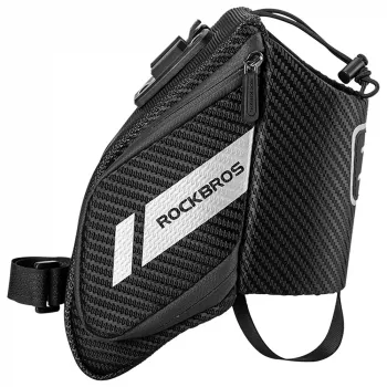 ROCKBROS C32BK biciklistička torba za sjedalo 1,5L s držačem za bocu - crna