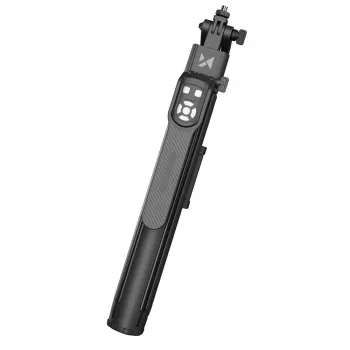 Premium selfie štap Wozinsky WST-360YS 1,8 m s funkcijom stativa, automatskim 360° AI praćenjem lica, upravljanjem gestama - crni