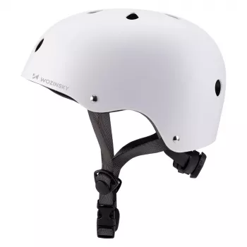 WOZINSKY BMX / romobil kaciga, lagana, 54-58 cm, bijela