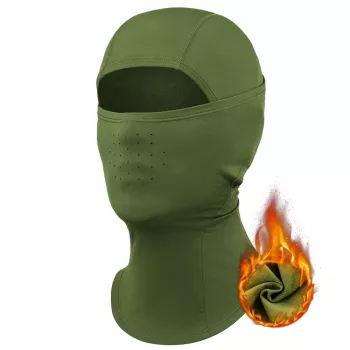 Qunature Ski Balaclava 13230023014 Motorcycle Cycling Size M - Green
