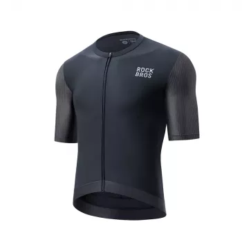 ROCKBROS biciklistički dres kratkih rukava, veličina XL, crni