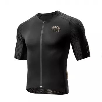 Rockbros YDDX011 Diamond biciklistički dres kratkih rukava, XXL, crni