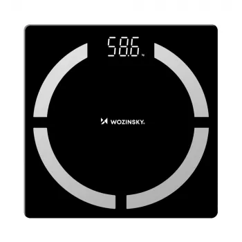 Wozinsky WIWL-30 pametna vaga za tjelesnu kompoziciju Bluetooth - crna