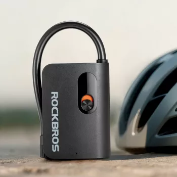 ROCKBROS L1 mini prijenosna električna pumpa 70 PSI kompresor duljina crijeva 200 mm Schrader - crna