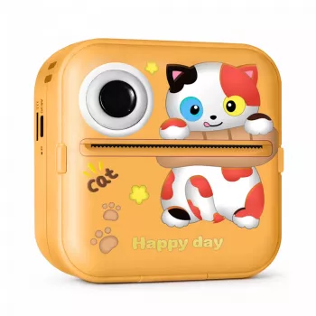 Wozinsky WDT-05 dječji instant fotoaparat s termalnim pisačem - narančasti