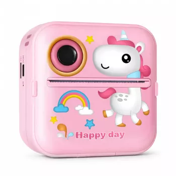 Wozinsky WDT-03 Thermal Printer Camera for Kids - Pink