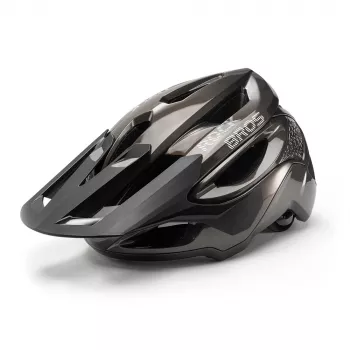 ROCKBROS LK-99 brdsko-biciklistička kaciga s podesivim vizirom i magnetskom kopčom 58-62 cm, titansko-siva