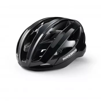 ROCKBROS univerzalna biciklistička kaciga Lingzhe LK-69 veličina L, crna, 58-62 cm