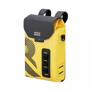 Rockbros AS-160 vodonepropusna torba na upravljaču, 1,3 L, žuta
