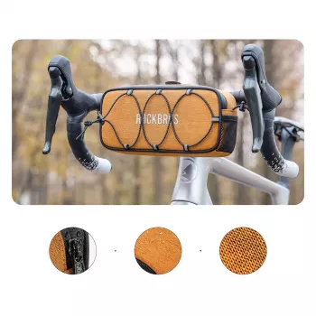 Rockbros TL001 ROAD TO SKY Waterproof Handlebar Bag 1.9L – Orange