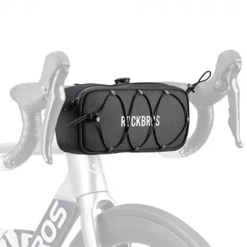 Rockbros TL001 ROAD TO SKY vodootporna torba za upravljač 1,9L, crna