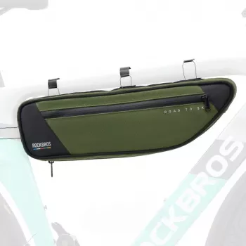 Rockbros TL003 ROAD TO SKY vodootporna torba za okvir 2L, zelena