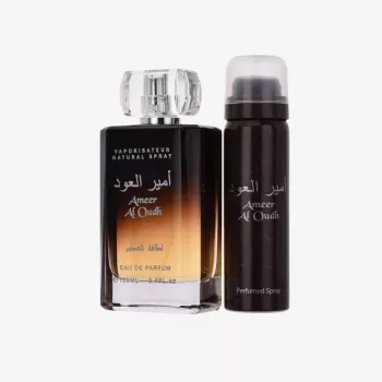 Lattafa Duo Ameer Al Oudh Eau de Parfum 100ml + Perfumed Spray 50ml Gift Set