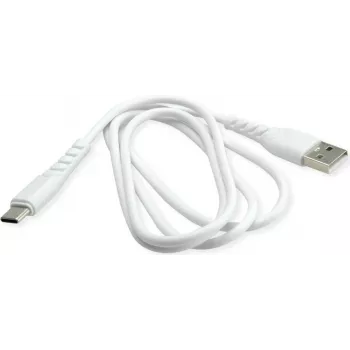 BIOND USB-A na USB-C 1m bijeli kabel od reciklirane plastike - punjenje i prijenos podataka
