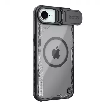 Nillkin Iceblade Prop Magnetic maska s poklopcem objektiva i stalkom za iPhone 16e - crna