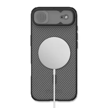 Nillkin CamShield Pro futrola za iPhone 17 Air s MagSafe - prozirno crna