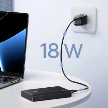 Baseus EnerFill FP21 10000 mAh 22,5W USB-A USB-C power bank crni