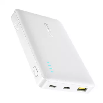 Baseus EnerFill FP21 10000 mAh 22,5W USB-A USB-C power bank bijeli