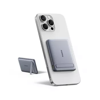 Baseus PicoGo AM31 Qi2 5000 mAh 20W sivi