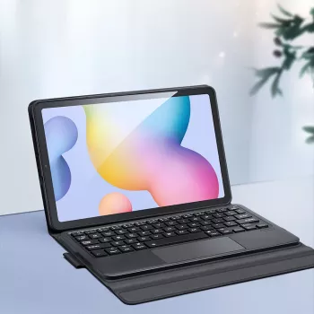 DUX DUCIS Bluetooth futrola s tipkovnicom (serija TK) za Samsung Galaxy Tab S6 Lite, crna