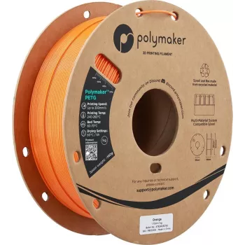 Polymaker PETG filament za 3D printer, 1,75 mm, 1 kg, narančasti (PB05005)