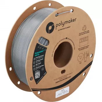 Polymaker PETG filament za 3D printer, 1,75 mm, 1 kg, srebrni (PB05010)