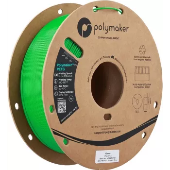 Polymaker PETG filament za 3D printer, 1,75 mm, 1 kg, zeleni (PB05011)
