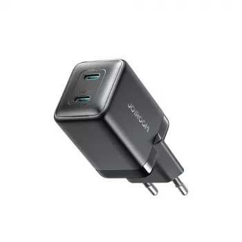 Joyroom JR-TCG17 45W 2x USB-C GaN punjač EU utikač crni