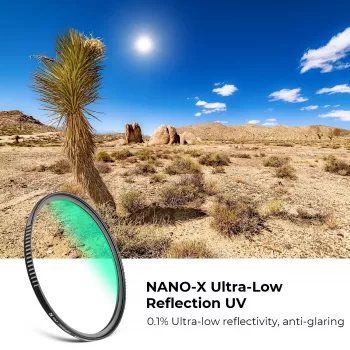 K&F Concept Nano-X MRC UV filtar 67mm ultra niska refleksija