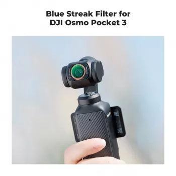 KF Blue Streak anamorfni filtar + kaljeno staklo zaštita zaslona 2-u-1 za DJI Osmo Pocket 3 / 4