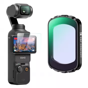 K&F Concept noćni filtar za uklanjanje svjetlosnog onečišćenja, magnetski, za DJI Osmo Pocket 3 (KF01.2702)