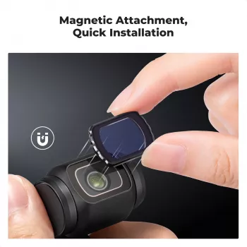 K&F Concept noćni filtar za uklanjanje svjetlosnog onečišćenja, magnetski, za DJI Osmo Pocket 3 (KF01.2702)
