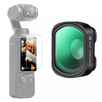 KF makro objektiv filtar 10x magnetski 2-u-1 zaštita zaslona za DJI Osmo Pocket 3 / 4