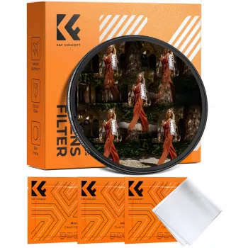 K&F Concept kaleidoskopski filtar 5x peterokutna prizma 82mm FX Series