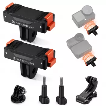 KF paket od 2 magnetska držača za brzu zamjenu za DJI Osmo Action 6 / Nano, GoPro i 1/4 inch (KF12.0029)