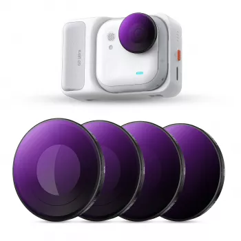 K&F Concept 4 kom 2-u-1 set ND/PL filtara ND8/PL ND16/PL ND32/PL ND64/PL za Insta360 GO Ultra, SKU.1673