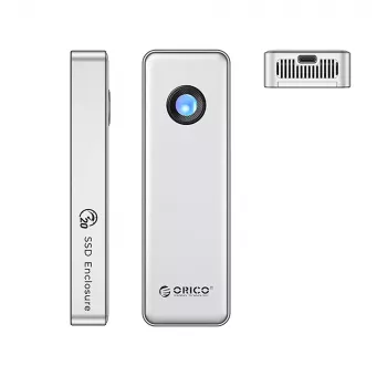 ORICO OUM2-G20 M.2 NVMe USB-C 3.2 20Gb/s kućište - srebrno