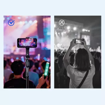 ORICO SPM175 selfie stick stativ s Bluetooth 5.2 daljinskim okidačem, 1/4