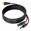 FOSSIBOT XT90-MC4 solarni kabel za punjenje, 5 m, crni