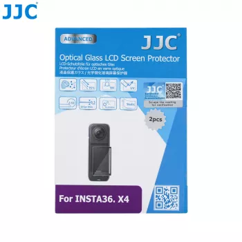 JJC 2x kaljeno staklo zaštita zaslona 9H za Insta360 X4 (GSP-X4K2)