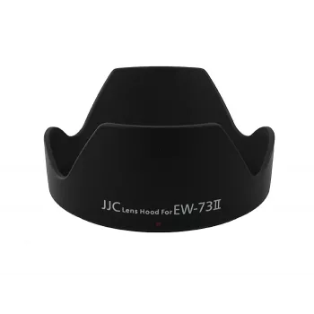 JJC sjenilo objektiva za Canon EW-73II, latica, crno, visoko udarna ABS plastika